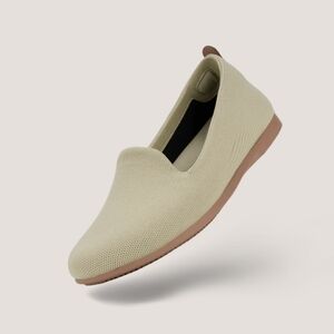 Vessi 100% Waterproof Slip-On Market Flats, Size 6, Light Green, Limited Edition